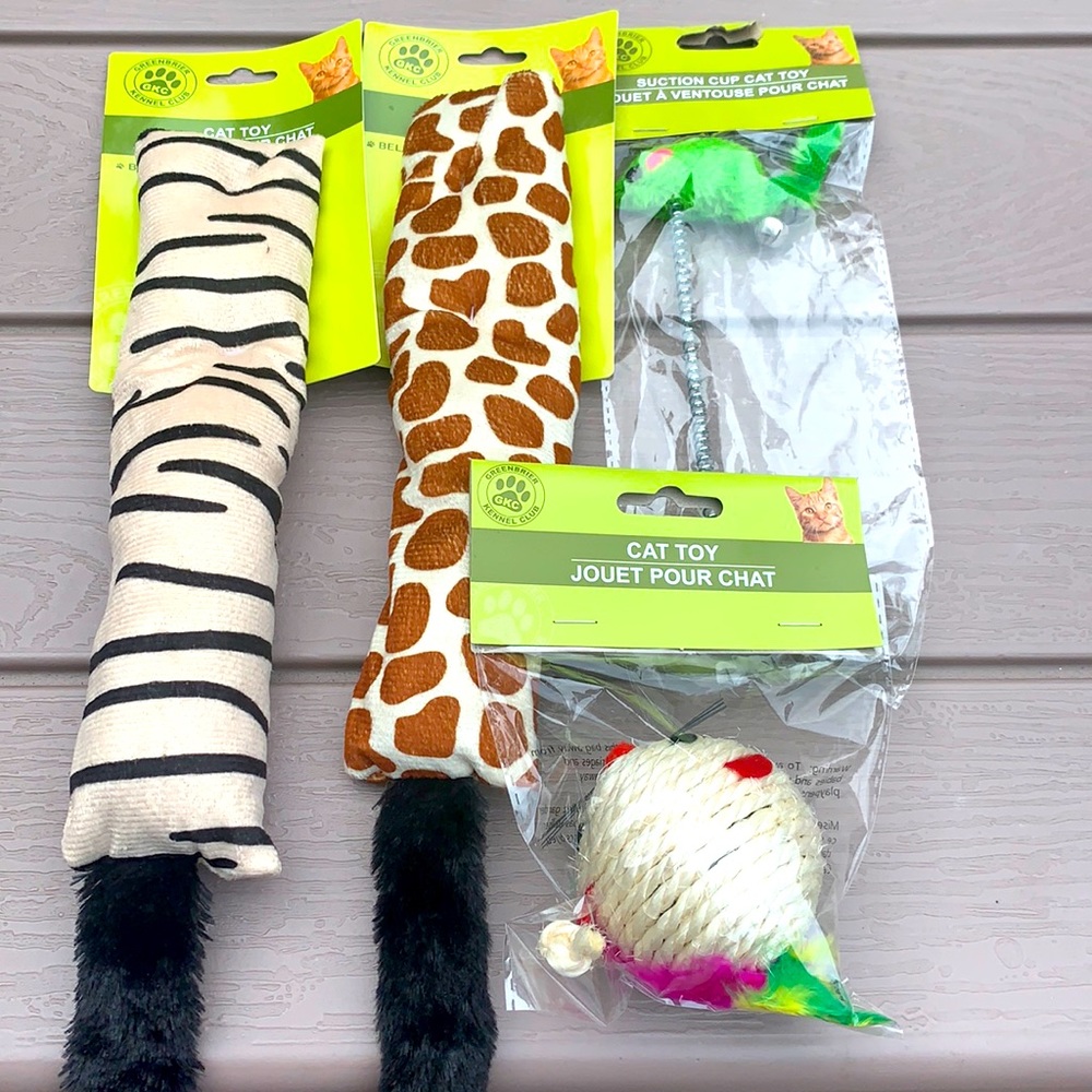 New 4 Cat Toys